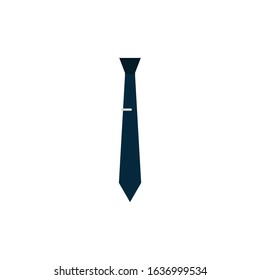 Neck tie flat design. vector illustration