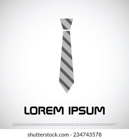 Neck Tie Icon Design