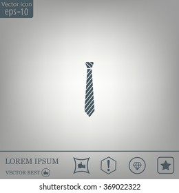 Neck tie icon - Vector