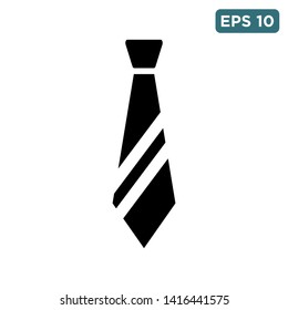 neck tie icon vector design template