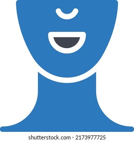 Nacken-Vektorgrafik auf transparentem Hintergrund.Symbole in Premium-Qualität.Glyphen-Vektorsymbol für Konzept und Grafikdesign.