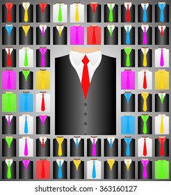 neckcloth, fitting tie