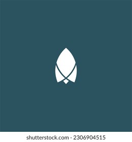 A necklace collar rocket illustration
