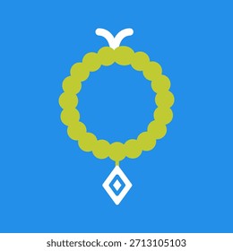 Necklace Creative Vector Graphic Icon