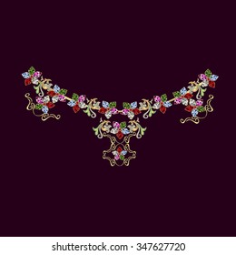necklace with different colors 3