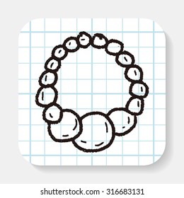 necklace doodle