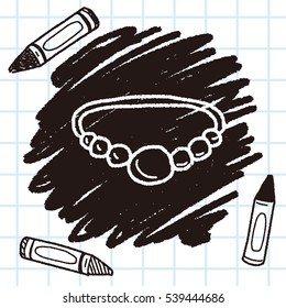 necklace doodle