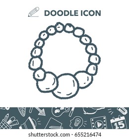 necklace doodle