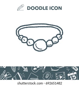 necklace doodle