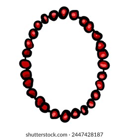 Necklace - Hand Drawn Doodle Icon