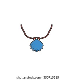Necklace icon.