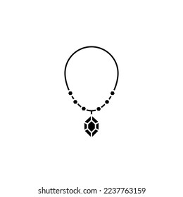 the necklace icon is suitable for your web, apk or project with a medieval theme