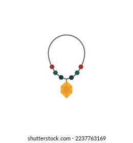 the necklace icon is suitable for your web, apk or project with a medieval theme