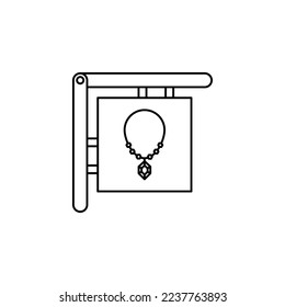 the necklace icon is suitable for your web, apk or project with a medieval theme