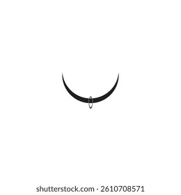 Necklace icon vector illustration design
