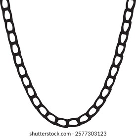 necklace isolated on white background