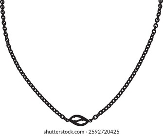 necklace isolated on white background