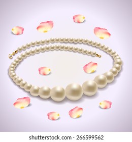 necklace of pearls
