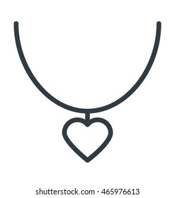 Necklace Vector Icon