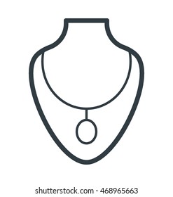 Necklace Vector Icon