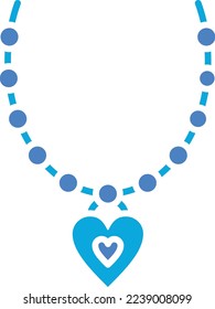 Necklace vector icon. Can be used for printing, mobile and web applications.