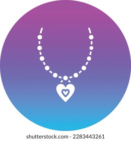 Icono del vector de collar. Se puede usar para imprimir, móviles y aplicaciones web.