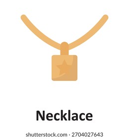 Colar Vetor Ícone que pode facilmente modificar ou editar