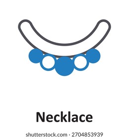 Necklace Vector Icon which can easily modify or edit


