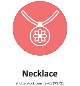 Necklace Vector Icon which can easily modify or edit

