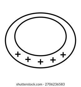 Necklace Vector Icon which can easily modify or edit

