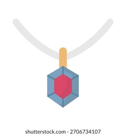 Necklace Vector Icon which can easily modify or edit