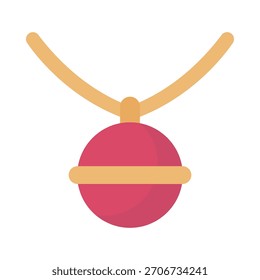 Necklace Vector Icon which can easily modify or edit