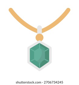 Icono del Vector del collar que puede modificar o editar fácilmente