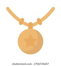 Icono del Vector del collar que puede modificar o editar fácilmente