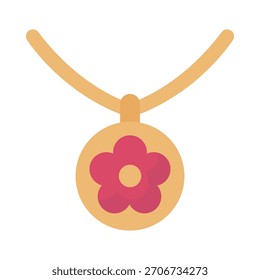 Necklace Vector Icon which can easily modify or edit


