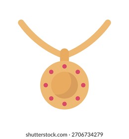 Necklace Vector Icon which can easily modify or edit