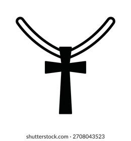 Necklace Vector Icon which can easily modify or edit

