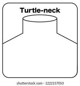 neckline  design white