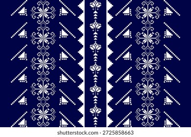 Patrón de cuello de Elementos abstractos geométricos bordados. Diseño decorativo nativo para la tela, ropa, ilustración, textura, decoración del cuello, frontera, alfombra, decoración, impresión, elemento, collar