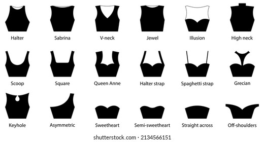 types of halter neck