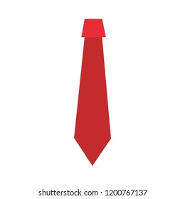 necktie accessory fashion on white background