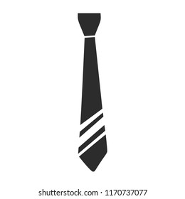 Necktie clothes icon. Simple illustration of necktie clothes vector icon for web design isolated on white background