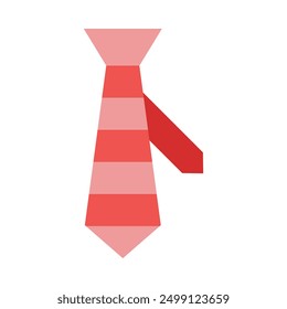 Necktie Flat Icon Design For Personal nad Commercial Use