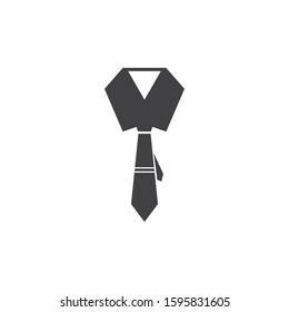 Necktie Icon Design Vector Template