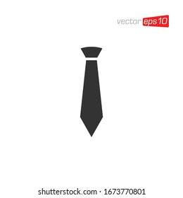 Necktie Icon Logo Design Vector