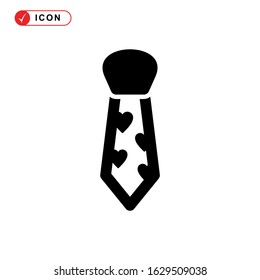 necktie icon or logo isolated sign symbol vector illustration - high quality black style vector icons
