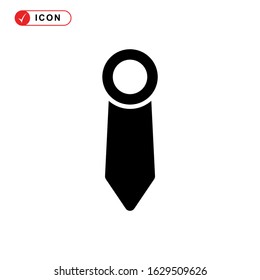 necktie icon or logo isolated sign symbol vector illustration - high quality black style vector icons
