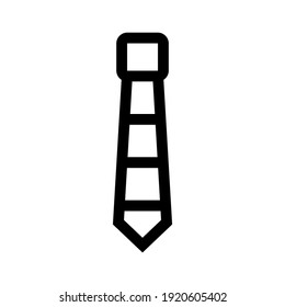 necktie icon or logo isolated sign symbol vector illustration - high quality black style vector icons
