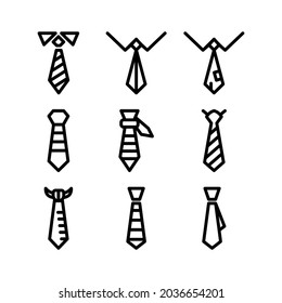 necktie icon or logo isolated sign symbol vector illustration - Collection of high quality black style vector icons
