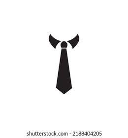 necktie icon logo vector design template